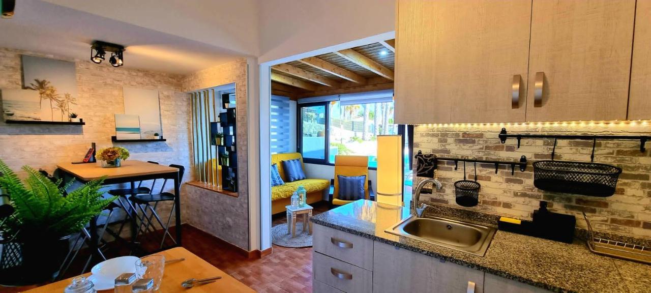 Arguineguin, Two Bedrooms Bungalow, Pool & Wifi المظهر الخارجي الصورة