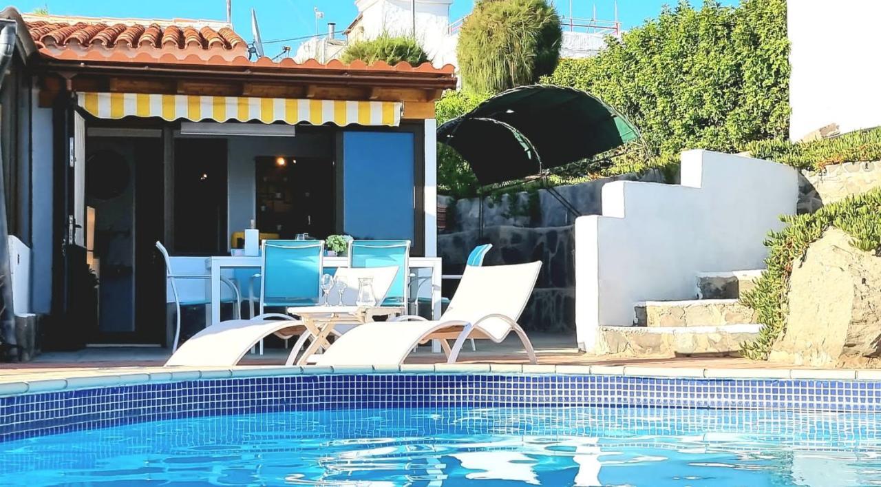 Arguineguin, Two Bedrooms Bungalow, Pool & Wifi المظهر الخارجي الصورة